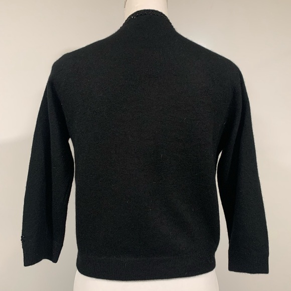 VINTAGE FAB LU BEADED SWEATER - Picture 2 of 8